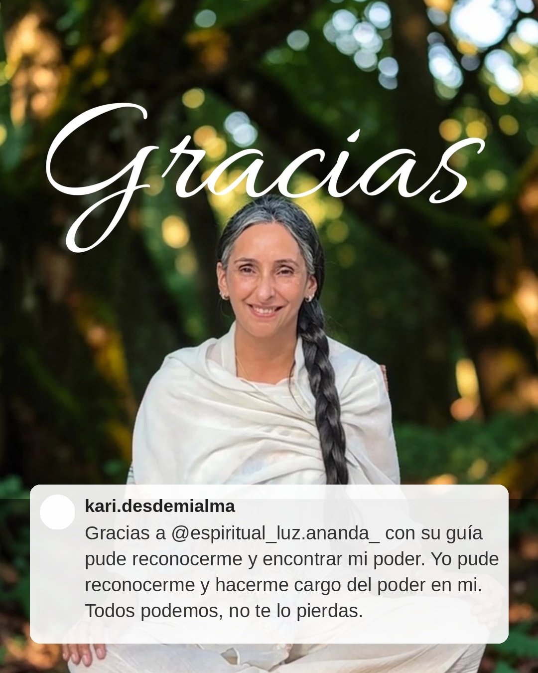 Prabha formacion holistica Luz Ananda Testimonio